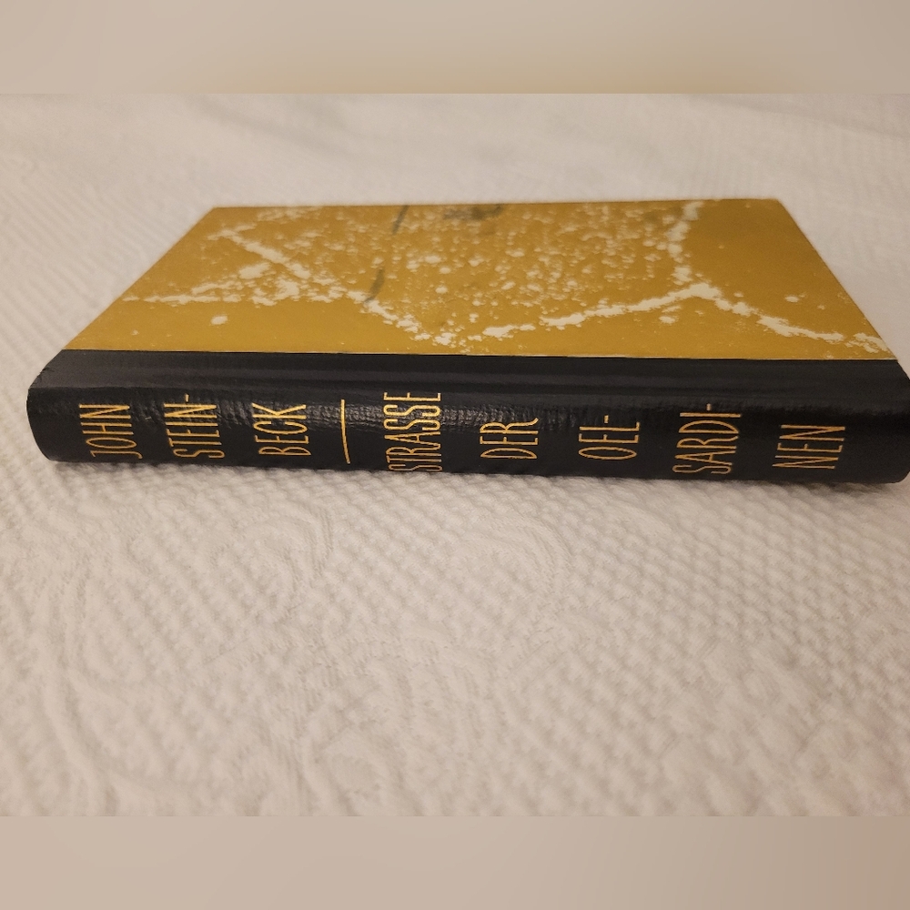 MCM GERMAN BOOK: Die Strasse der Olsardinen (Cannery Row) by John Steinbeck